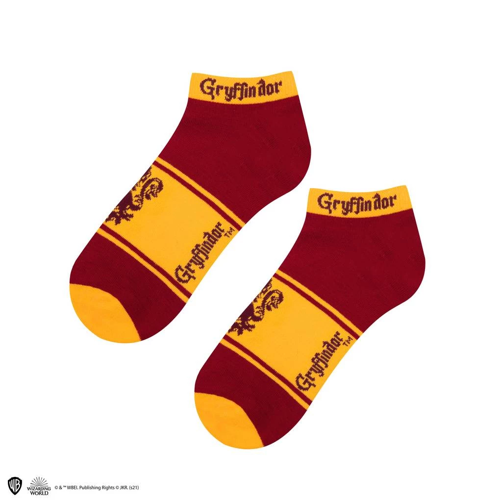 Harry Potter: Ankle Socks Set of 3 - Gryffindor voor de Kleding kopen op nedgame.nl