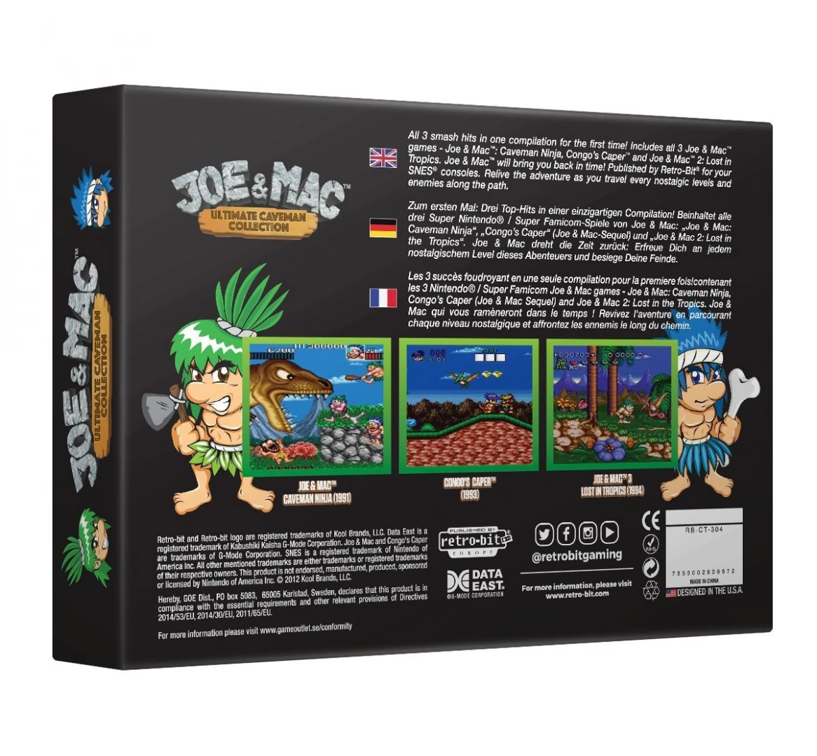 Joe & Mac Ultimate Caveman Collection voor de Super Nintendo kopen op nedgame.nl
