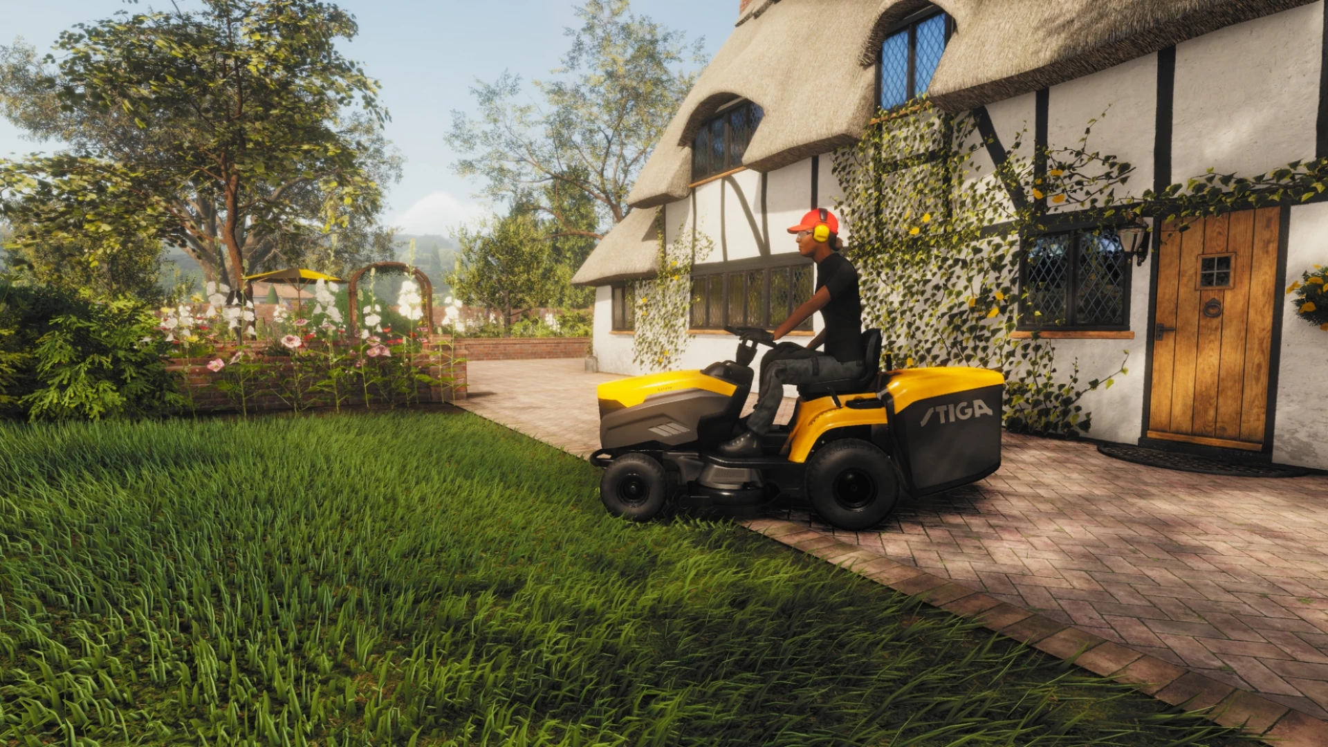 Lawn Mowing Simulator Landmark Edition voor de PlayStation 4 kopen op nedgame.nl