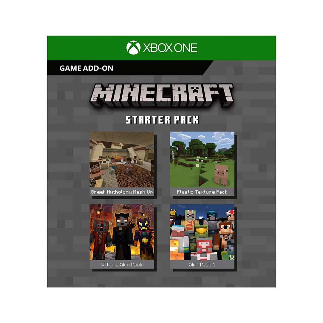 Minecraft + Starter Pack voor de Xbox One kopen op nedgame.nl