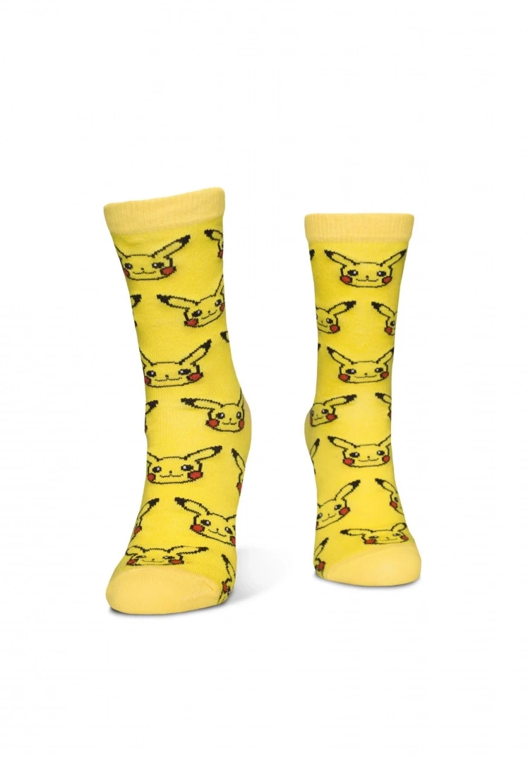 Pokémon - Crew Socks (3Pack) voor de Kleding kopen op nedgame.nl