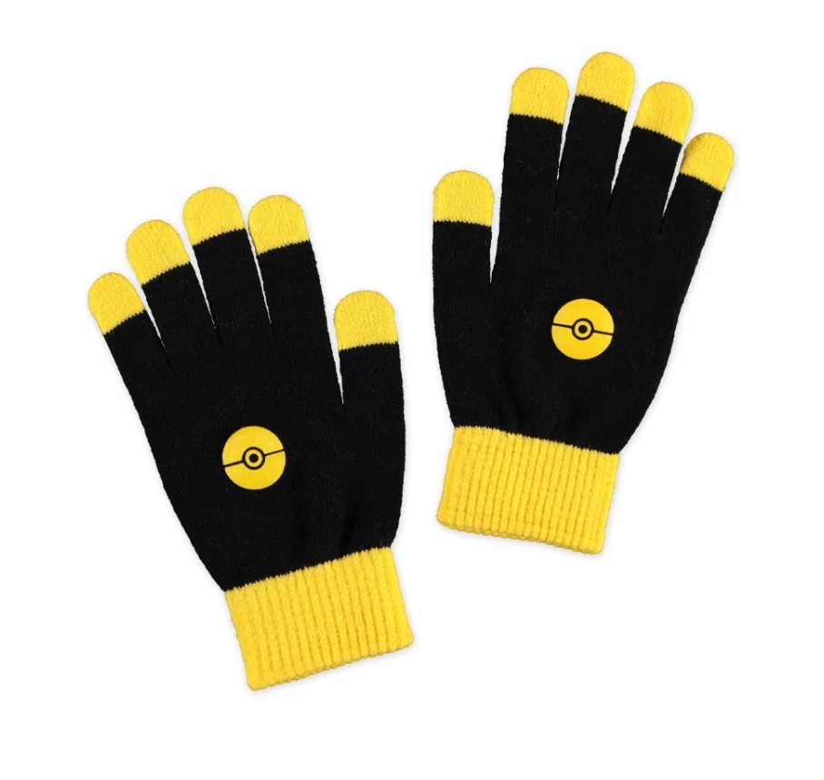 Pokémon - Pikachu Black and Yellow Giftset (Beanie & Knitted Gloves) voor de Merchandise kopen op nedgame.nl
