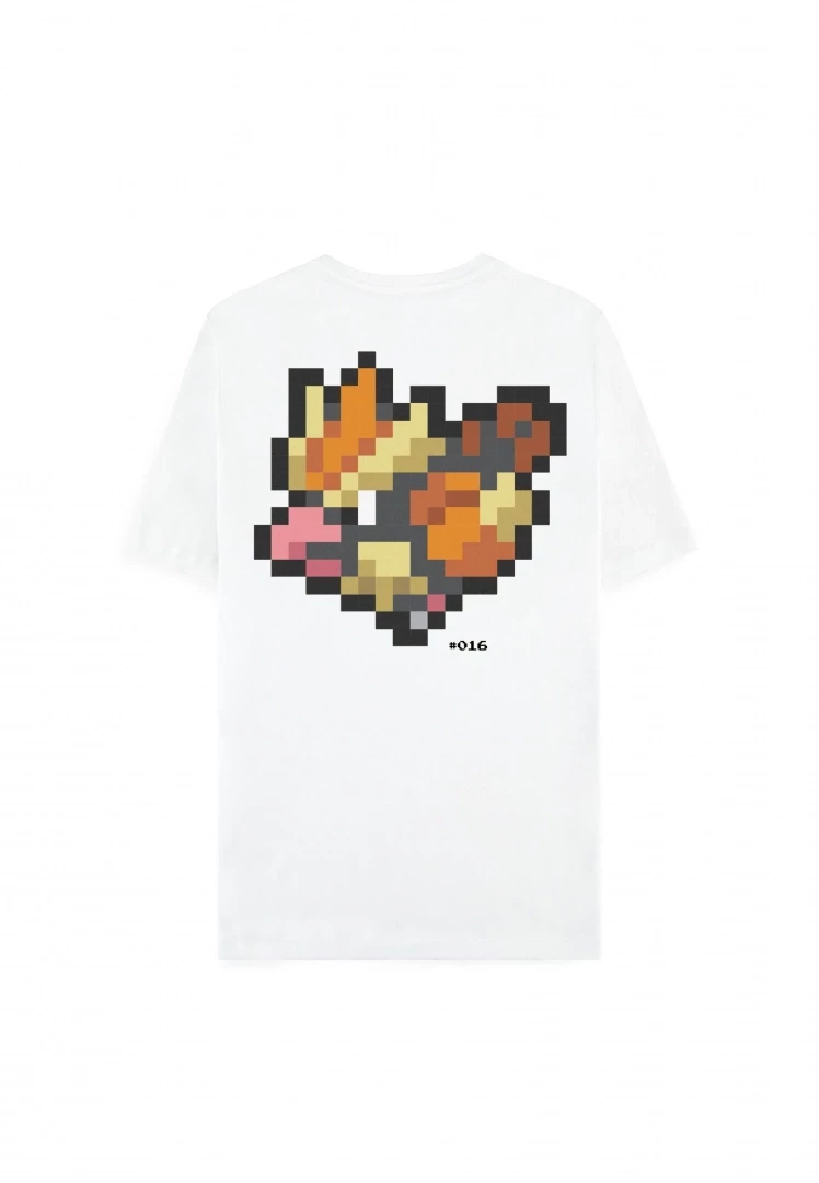 Pokemon - Pixel Pidgey T-Shirt voor de Kleding kopen op nedgame.nl