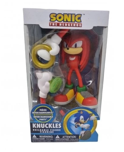 Sonic the Hedgehog Buildable Figure - Knuckles voor de Merchandise kopen op nedgame.nl