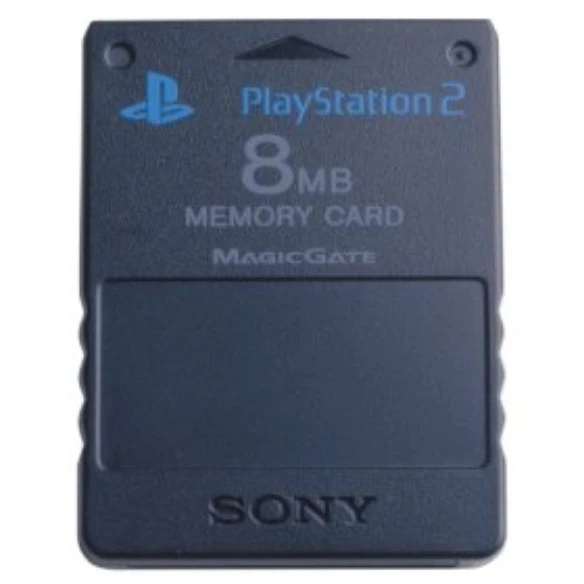Sony PS2 Memory Card (Black) voor de PlayStation 2 kopen op nedgame.nl