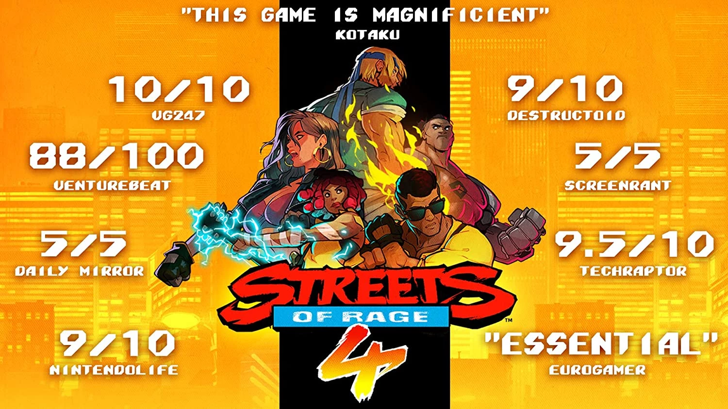 Streets of Rage 4 voor de PlayStation 4 kopen op nedgame.nl