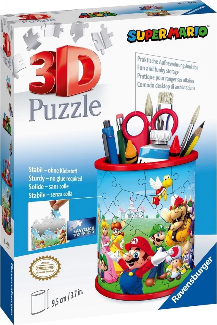 Super Mario - Pencilcase 3D Puzzle voor de Merchandise kopen op nedgame.nl