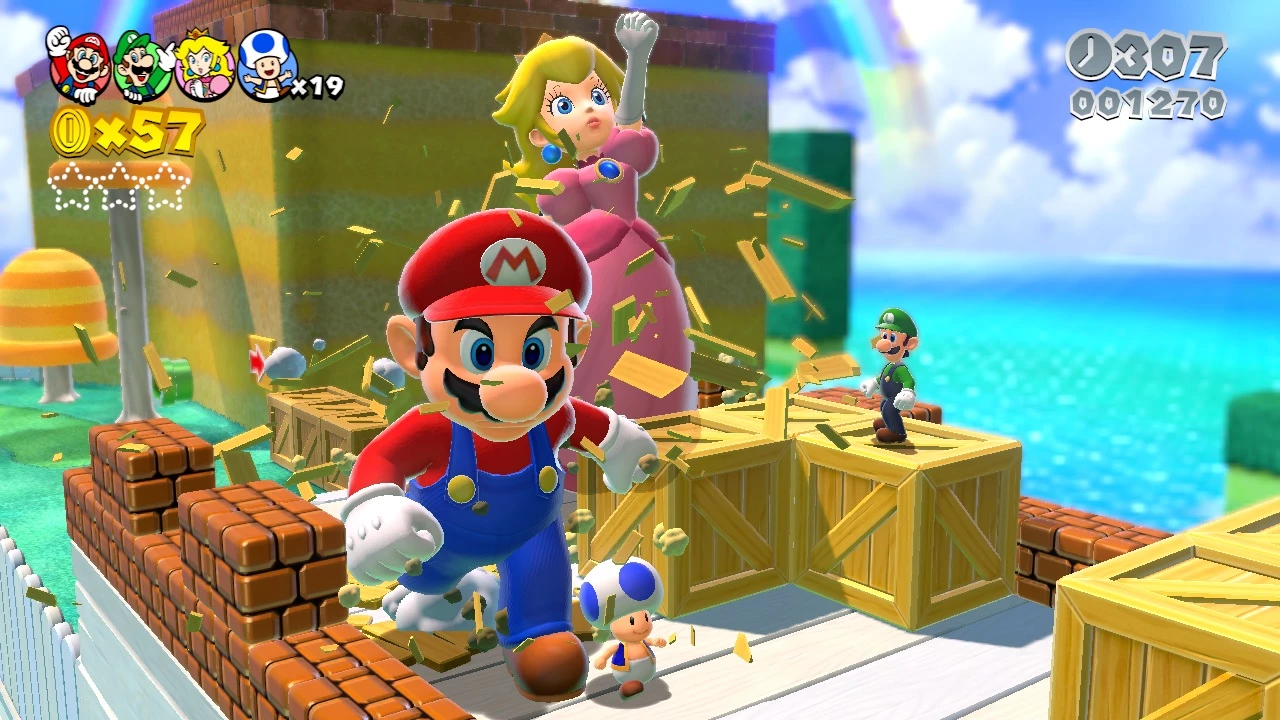 Super Mario 3D World (Nintendo Selects) (verpakking Frans, game Engels) voor de Nintendo Wii U kopen op nedgame.nl
