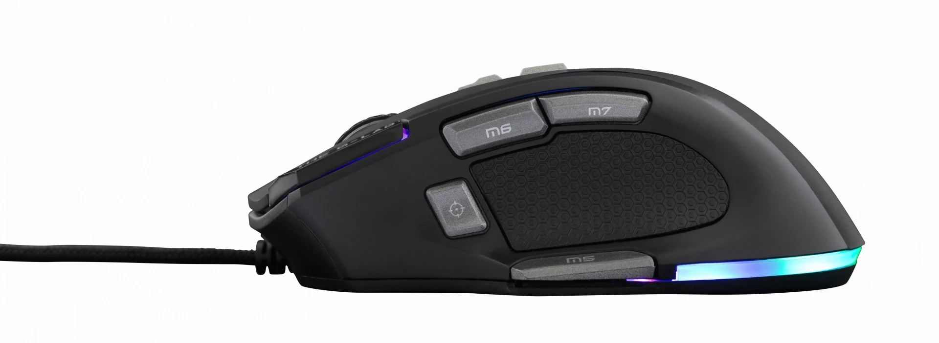 The G-Lab Kult Nitrogen Atom RGB Gaming Mouse - Black voor de PC Gaming kopen op nedgame.nl