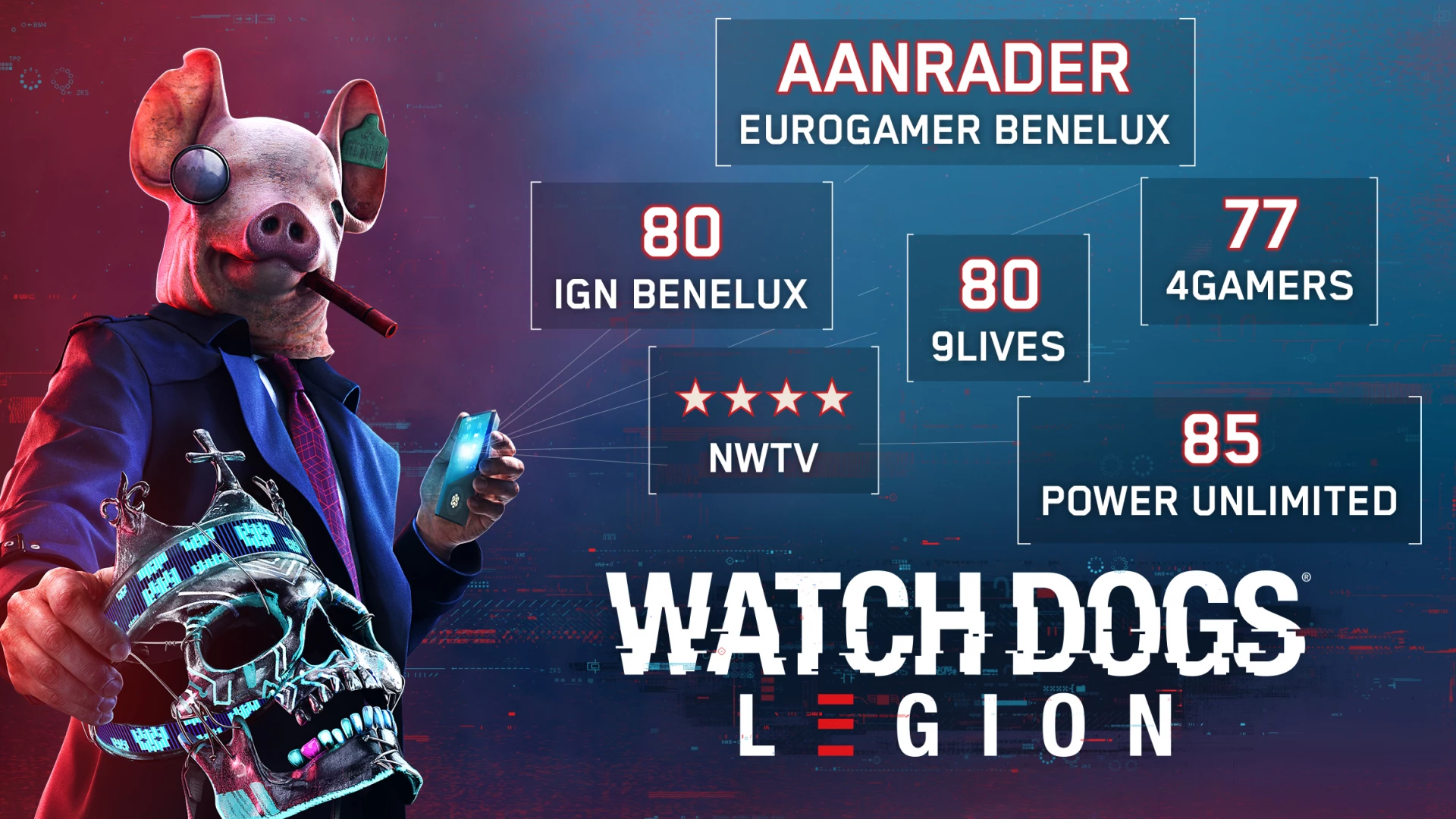 Watch Dogs Legion voor de PlayStation 4 kopen op nedgame.nl