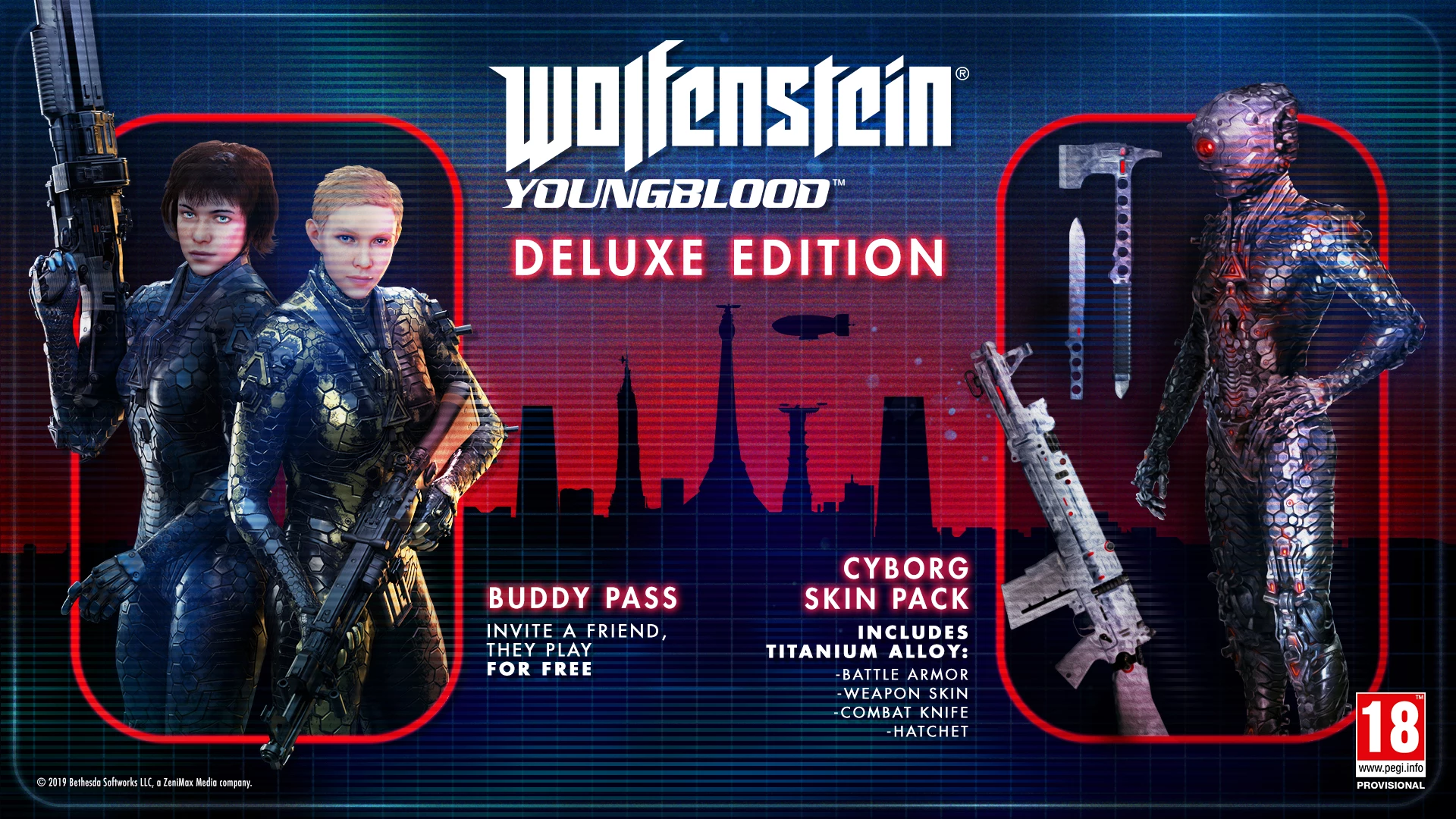 Wolfenstein Youngblood Deluxe Edition voor de PlayStation 4 kopen op nedgame.nl