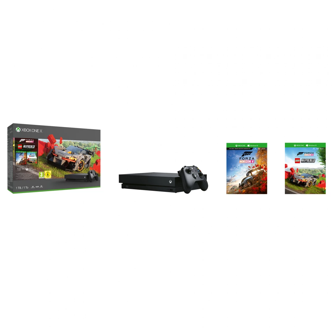 Xbox One X Console 1 TB + Forza Horizon 4 LEGO Speed Champions voor de Xbox One kopen op nedgame.nl
