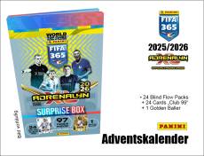 Adrenalyn XL Fifa 365 TCG 25/26 Advent Calendar voor de Trading Card Games preorder plaatsen op nedgame.nl