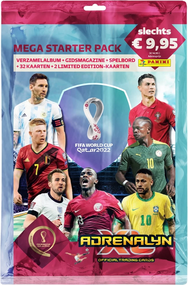 Adrenalyn XL Fifa World Cup Qatar TCG Starter Pack voor de Trading Card Games kopen op nedgame.nl