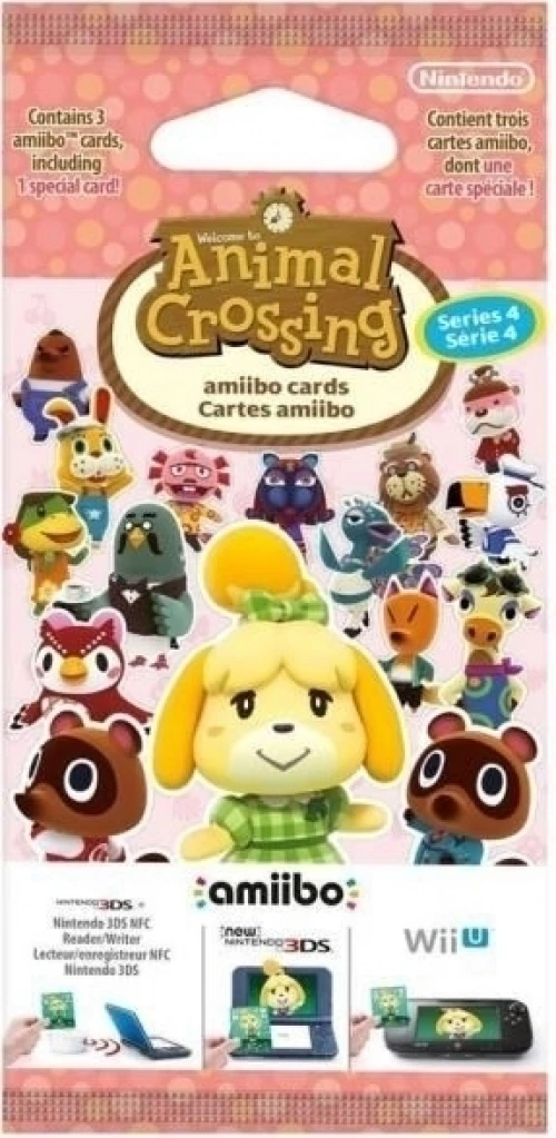 Animal Crossing Amiibo Cards Serie 4 (1 pakje) voor de Trading Card Games kopen op nedgame.nl
