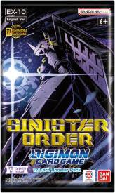 Digimon TCG EX-10: Sinister Order Booster Pack voor de Trading Card Games preorder plaatsen op nedgame.nl