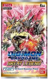 Digimon TCG Great Legend Booster Pack voor de Trading Card Games kopen op nedgame.nl