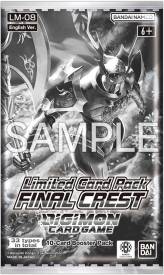 Digimon TCG LM-08 Final Crest Limited Booster Pack voor de Trading Card Games preorder plaatsen op nedgame.nl