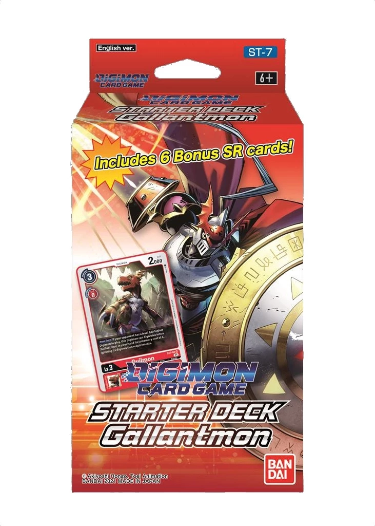 Digimon TCG Starter Deck Gallantmon voor de Trading Card Games kopen op nedgame.nl