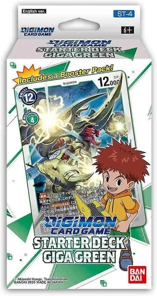 Digimon TCG Starter Deck Giga Green voor de Trading Card Games kopen op nedgame.nl