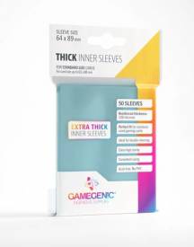 GameGenic - Thick Inner Card Sleeves Transparant (50 stuks) voor de Trading Card Games kopen op nedgame.nl