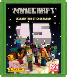 Minecraft 3 Sticker Booster Pack voor de Trading Card Games kopen op nedgame.nl