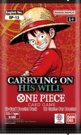 One Piece TCG - OP-13 Carrying On His Will Booster Pack voor de Trading Card Games preorder plaatsen op nedgame.nl