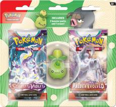 Pokemon TCG Booster 2-pack + Eraser (Smoliv) voor de Trading Card Games kopen op nedgame.nl