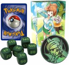 Pokemon TCG Juniper Deckbox Set (Deckbox + Dice + Jumbo Coin + Promo card) voor de Trading Card Games kopen op nedgame.nl