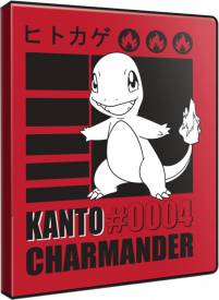 Pokemon TCG Kanto Starter Charmander 4-Pocket Portfolio voor de Trading Card Games preorder plaatsen op nedgame.nl