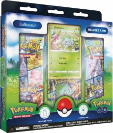 Pokemon TCG Pokémon GO Pin Box Collection - Bulbasaur voor de Trading Card Games kopen op nedgame.nl