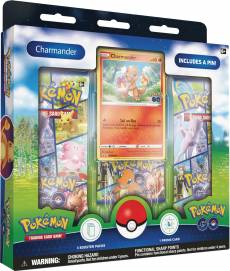 Pokemon TCG Pokémon GO Pin Box Collection - Charmander voor de Trading Card Games kopen op nedgame.nl