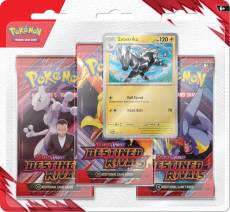 Pokemon TCG Scarlet & Violet Destined Rivals Booster 3-Pack - Zebstrika voor de Trading Card Games kopen op nedgame.nl