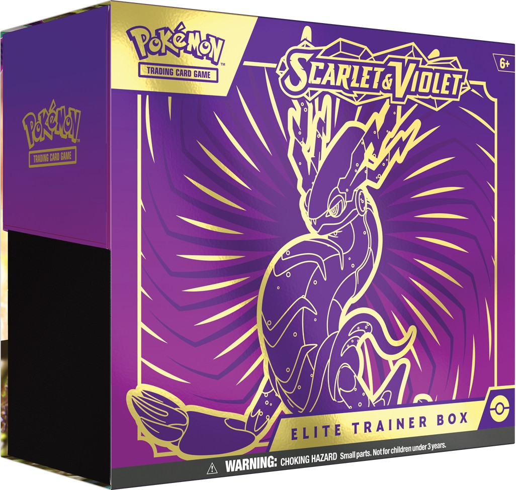 Nedgame gameshop: Pokemon TCG Scarlet & Violet Elite Box - Miraidon (Trading Card Games) kopen aanbieding!
