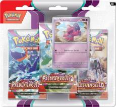 Pokemon TCG Scarlet & Violet Paldea Evolved Booster 3-Pack - Tinkatink voor de Trading Card Games kopen op nedgame.nl