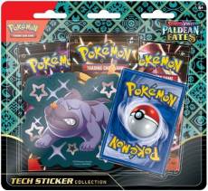 Pokemon TCG Scarlet & Violet Paldean Fates Tech Sticker Blister - Maschiff voor de Trading Card Games kopen op nedgame.nl