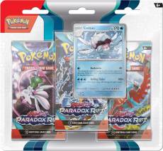 Pokemon TCG Scarlet & Violet Paradox Rift Booster 3-Pack - Cetitan voor de Trading Card Games kopen op nedgame.nl