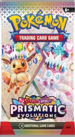 Pokemon TCG Scarlet & Violet Prismatic Evolutions Booster Pack voor de Trading Card Games kopen op nedgame.nl