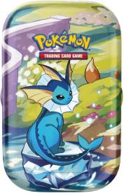 Pokemon TCG Scarlet & Violet Prismatic Evolutions Mini Tin - Vaporeon voor de Trading Card Games kopen op nedgame.nl