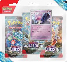 Pokemon TCG Scarlet & Violet Stellar Crown Booster 3-Pack - Tinkaton voor de Trading Card Games kopen op nedgame.nl