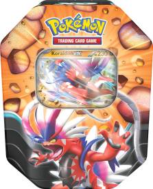 Pokemon TCG Slashing Legends Tin - Koraidon voor de Trading Card Games preorder plaatsen op nedgame.nl
