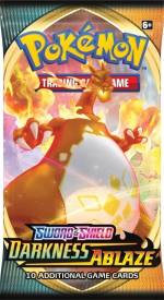 Pokemon TCG Sword & Shield Darkness Ablaze Booster Pack voor de Trading Card Games kopen op nedgame.nl