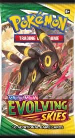 Pokemon TCG Sword & Shield Evolving Skies Booster Pack voor de Trading Card Games kopen op nedgame.nl