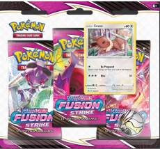Pokemon TCG Sword & Shield Fusion Strike Booster 3-Pack - Eevee voor de Trading Card Games kopen op nedgame.nl