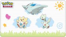 Pokemon TCG Togepi Evolutions Playmat voor de Trading Card Games preorder plaatsen op nedgame.nl