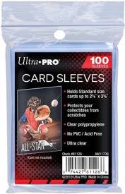 Ultra Pro - Card Sleeves Transparant (100 stuks) voor de Trading Card Games kopen op nedgame.nl