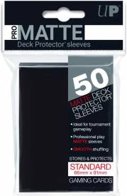 Ultra Pro - Deck Protector Sleeves Zwart (Matte) (50 stuks) voor de Trading Card Games kopen op nedgame.nl