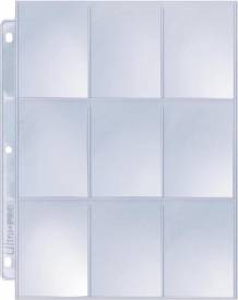 Ultra Pro - Silver Series 9-Pocket Pages (1 blad) voor de Trading Card Games kopen op nedgame.nl