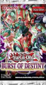 Yu-Gi-Oh! TCG Burst of Destiny Booster Pack voor de Trading Card Games kopen op nedgame.nl