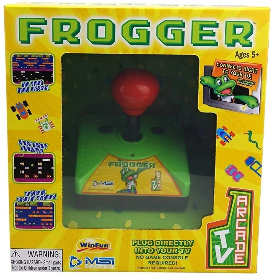 aflevering leider Duizeligheid Plug N' Play Retro TV Arcade - Frogger (TV Games) kopen - aanbieding! -  Nedgame